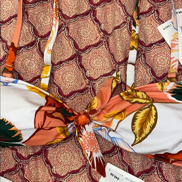 Gibson latimer S swimsuit bikini floral high waist - Picture 5 of 6